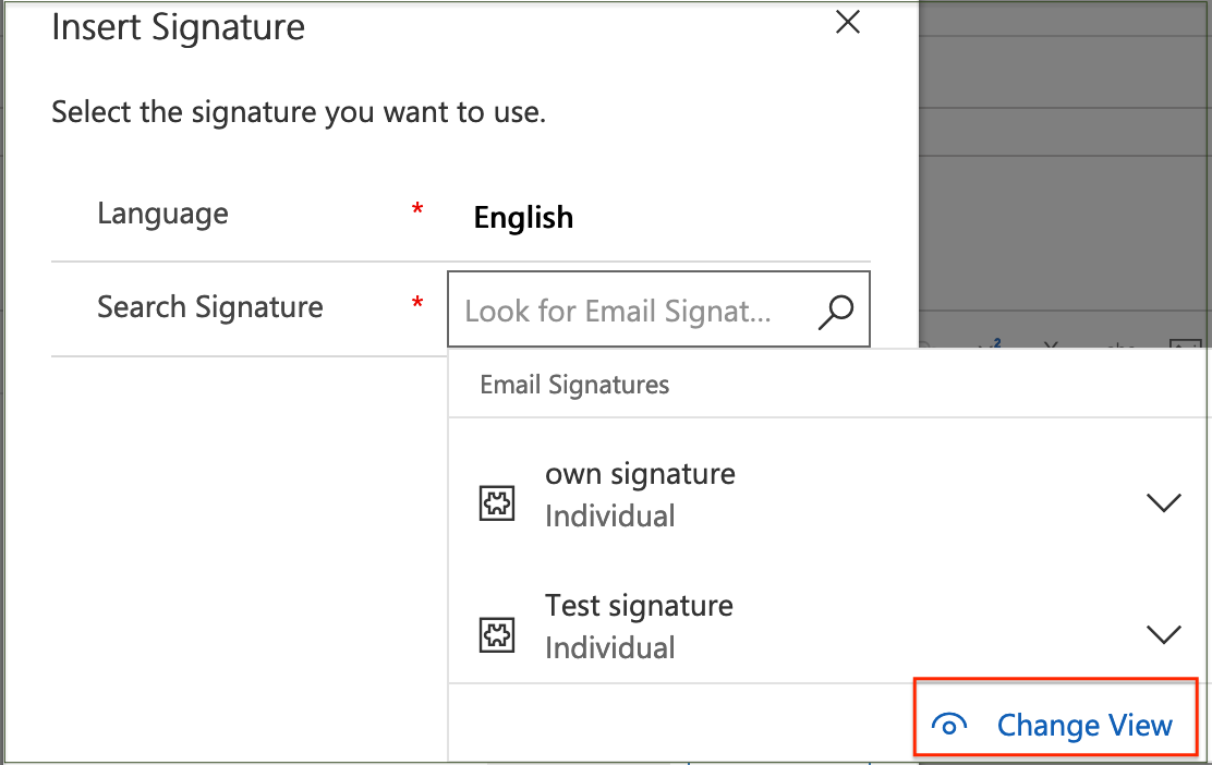 email signature list